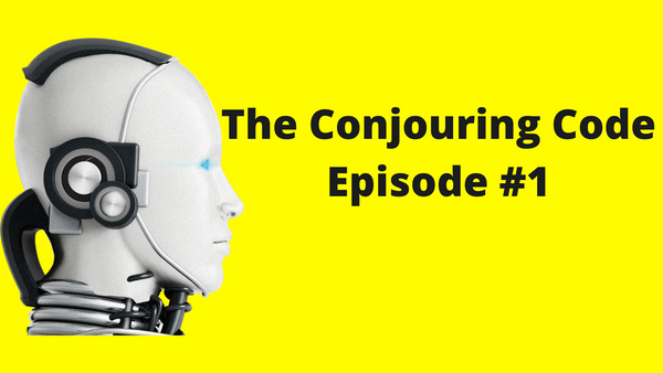 Machine Learning —The conjuring code Episode #1